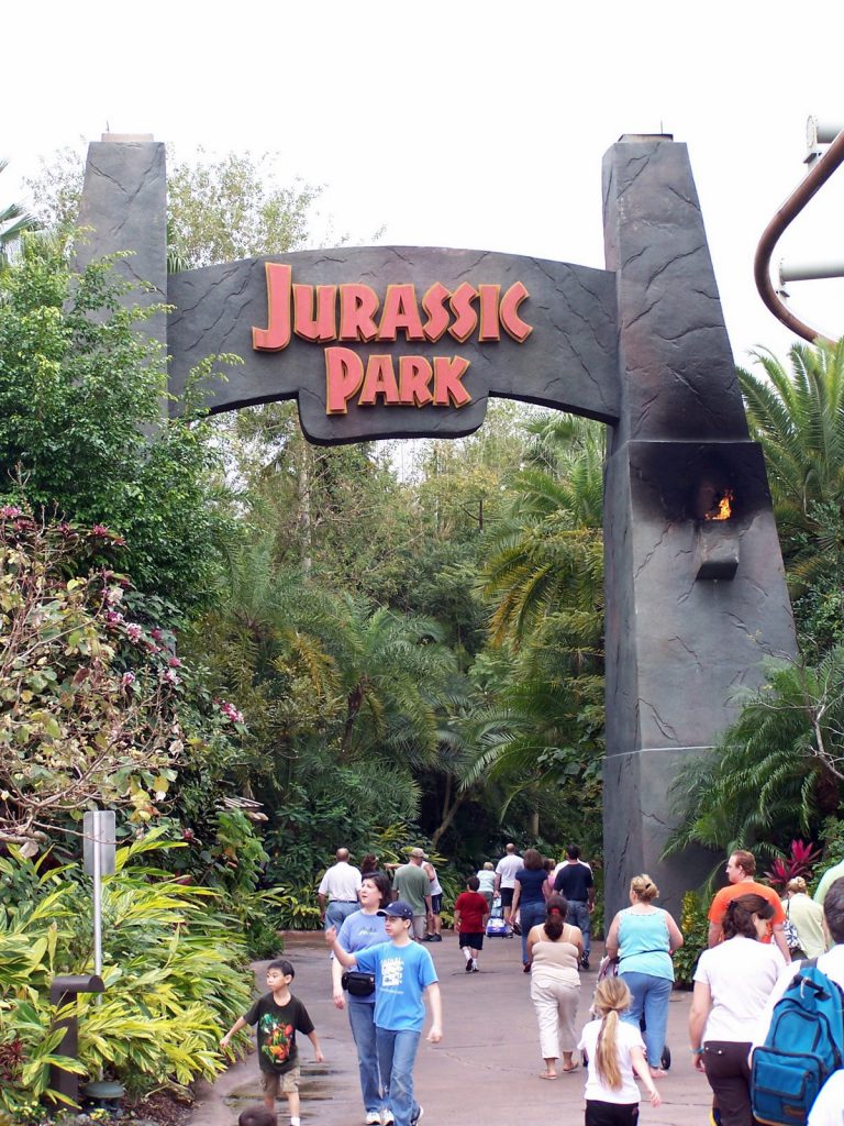 Entrée de Jurassic Park