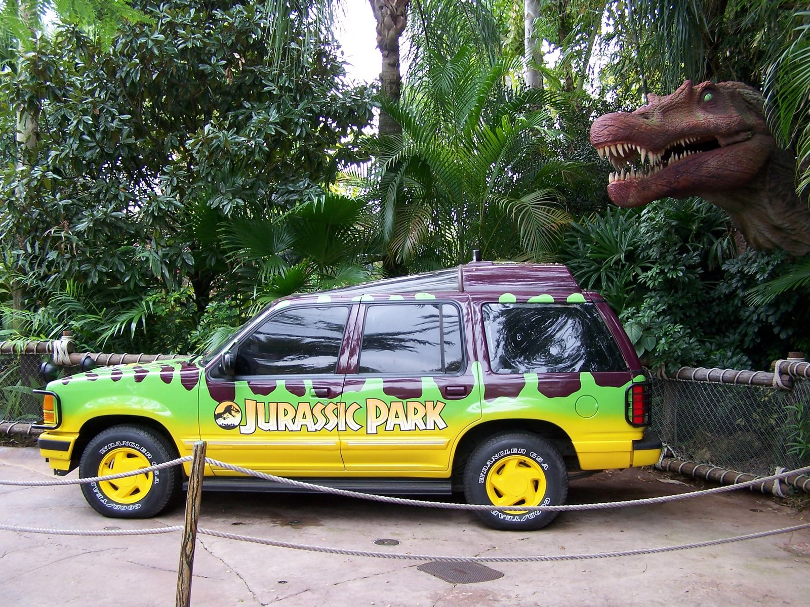 Le fameux 4x4 Jurassic Park