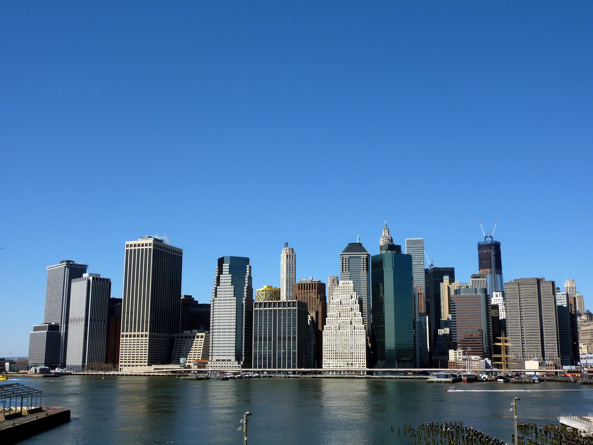 La skyline depuis Brooklyn Heights