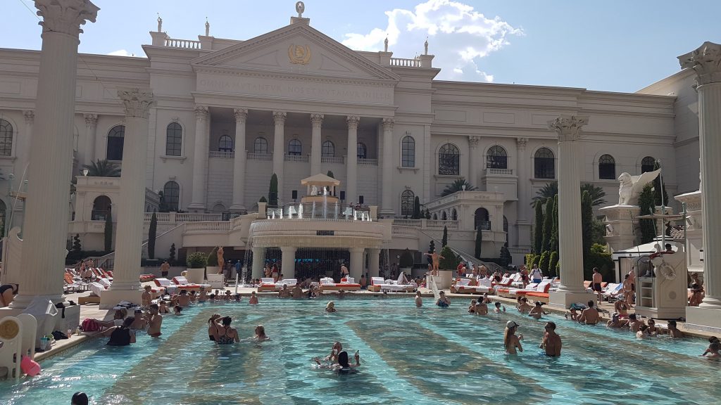 Piscine du Caesars Palace