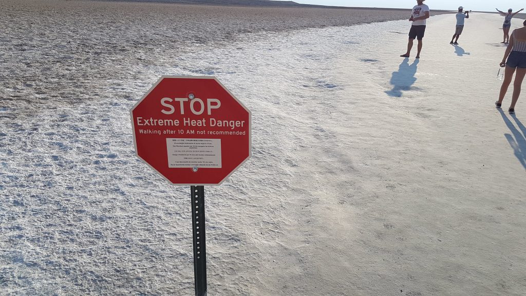 On ne rigole pas à Badwater