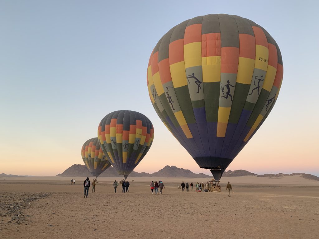 montgolfières à Sesriem