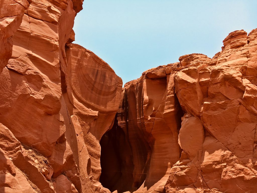 Entrée de Upper Antelope Canyon