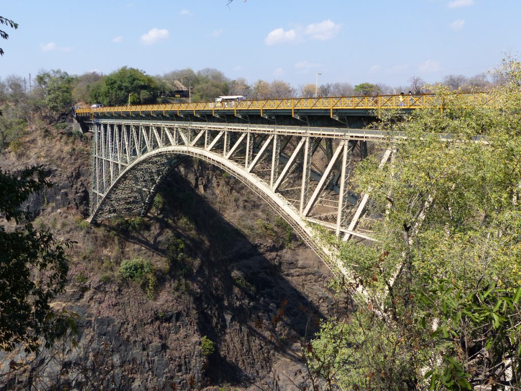 Le pont sur le Zambèze