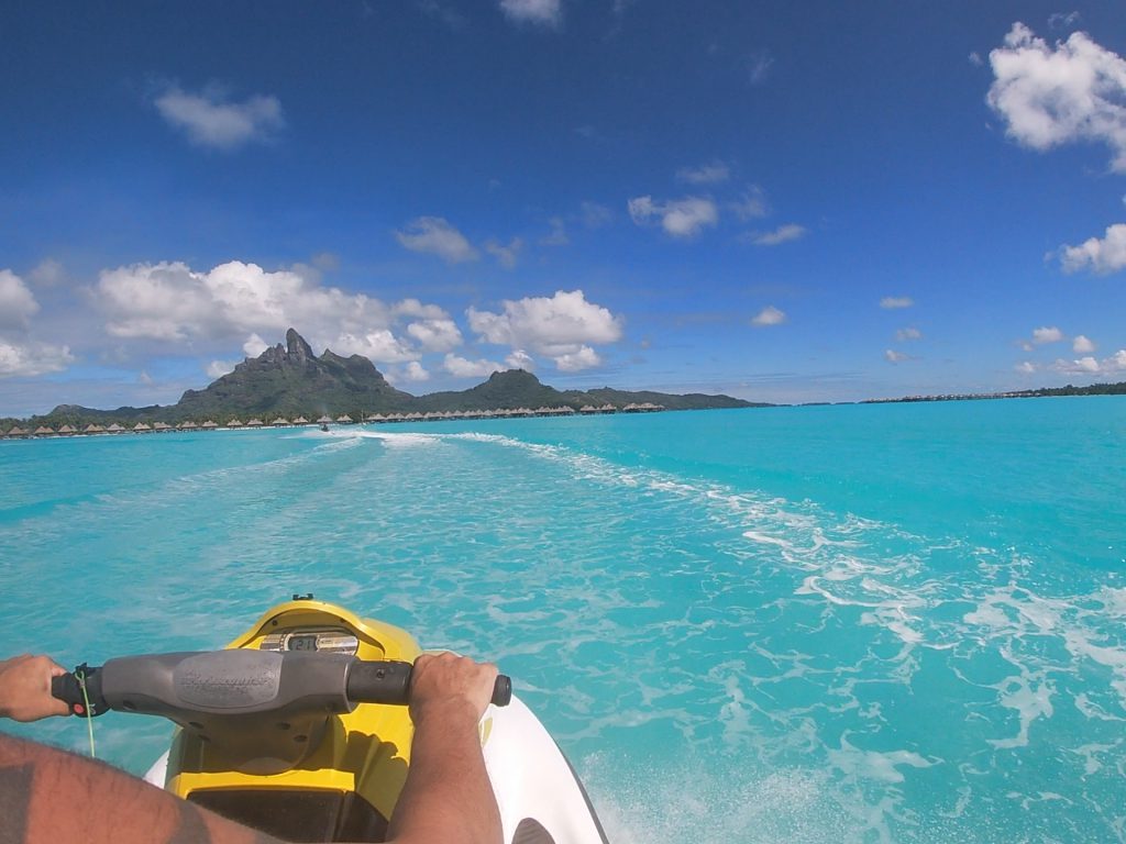 Jet ski à Bora Bora