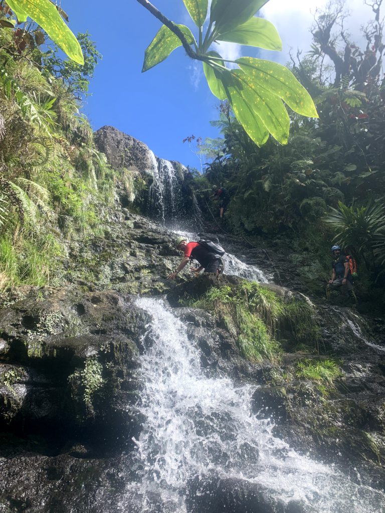 Lavatubes à Tahiti