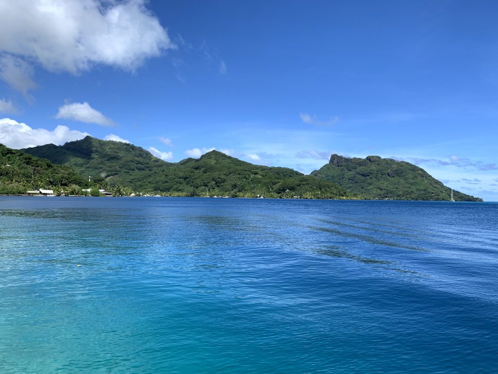 Profile de la femme à Huahine