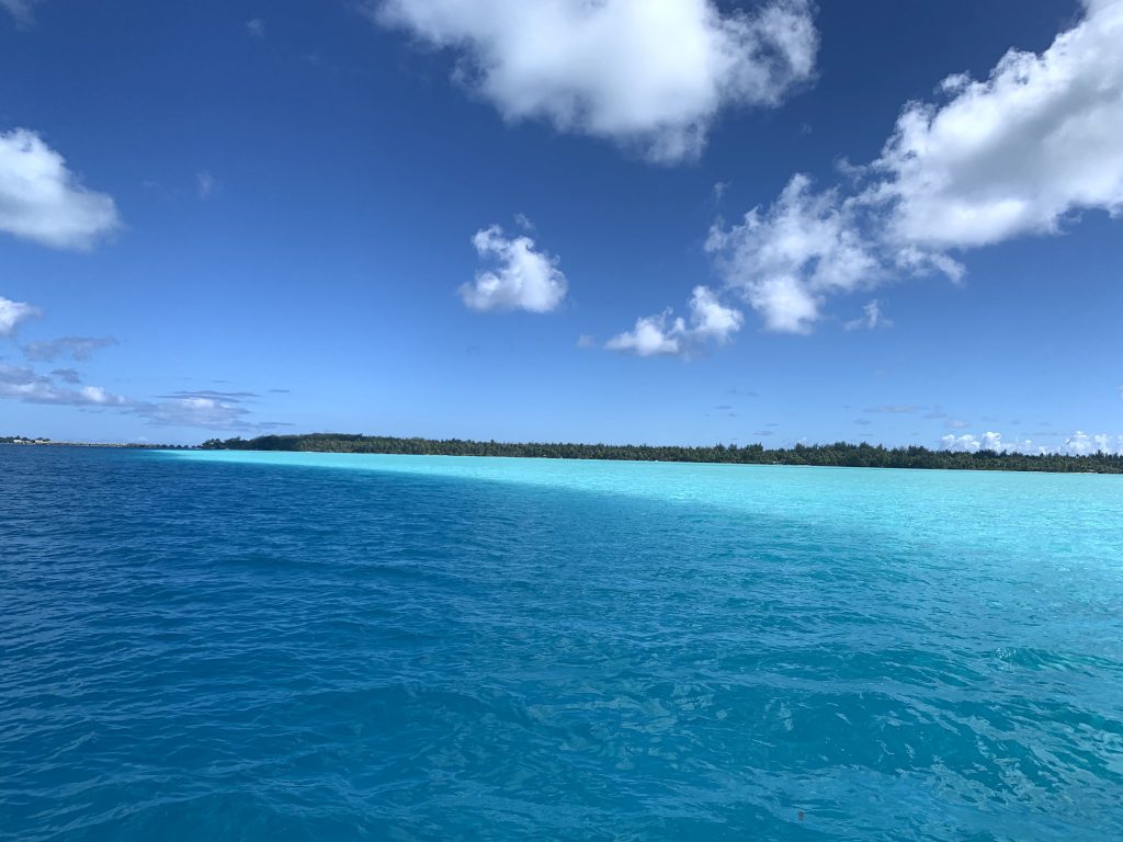 Sur le lagon de Bora Bora