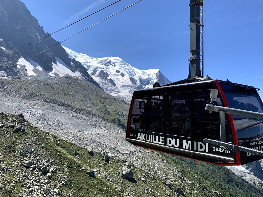 téléphérique de l'aiguille du midi