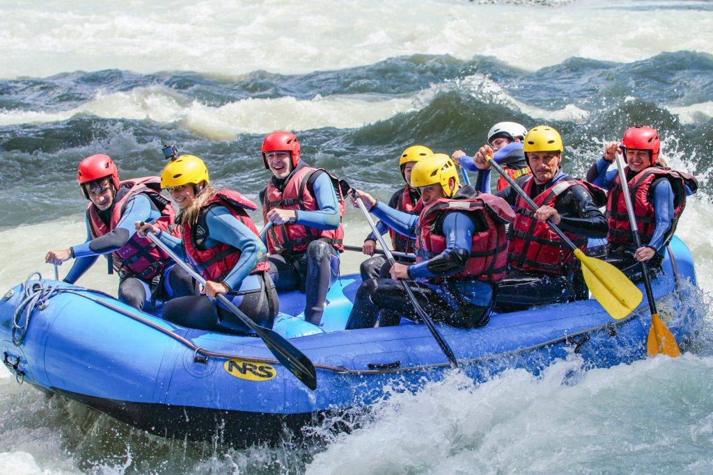 rafting à Chamonix