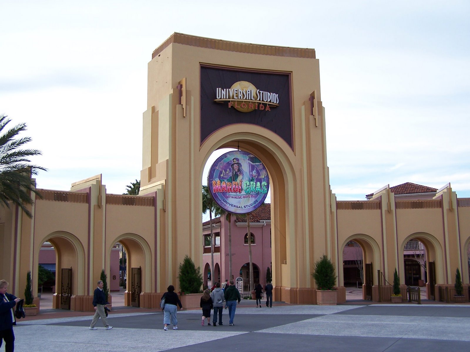 L'entrée de Universal Studios