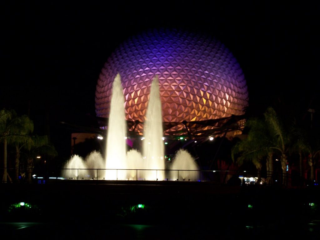 Spaceship Earth dans la boule d'Epcot