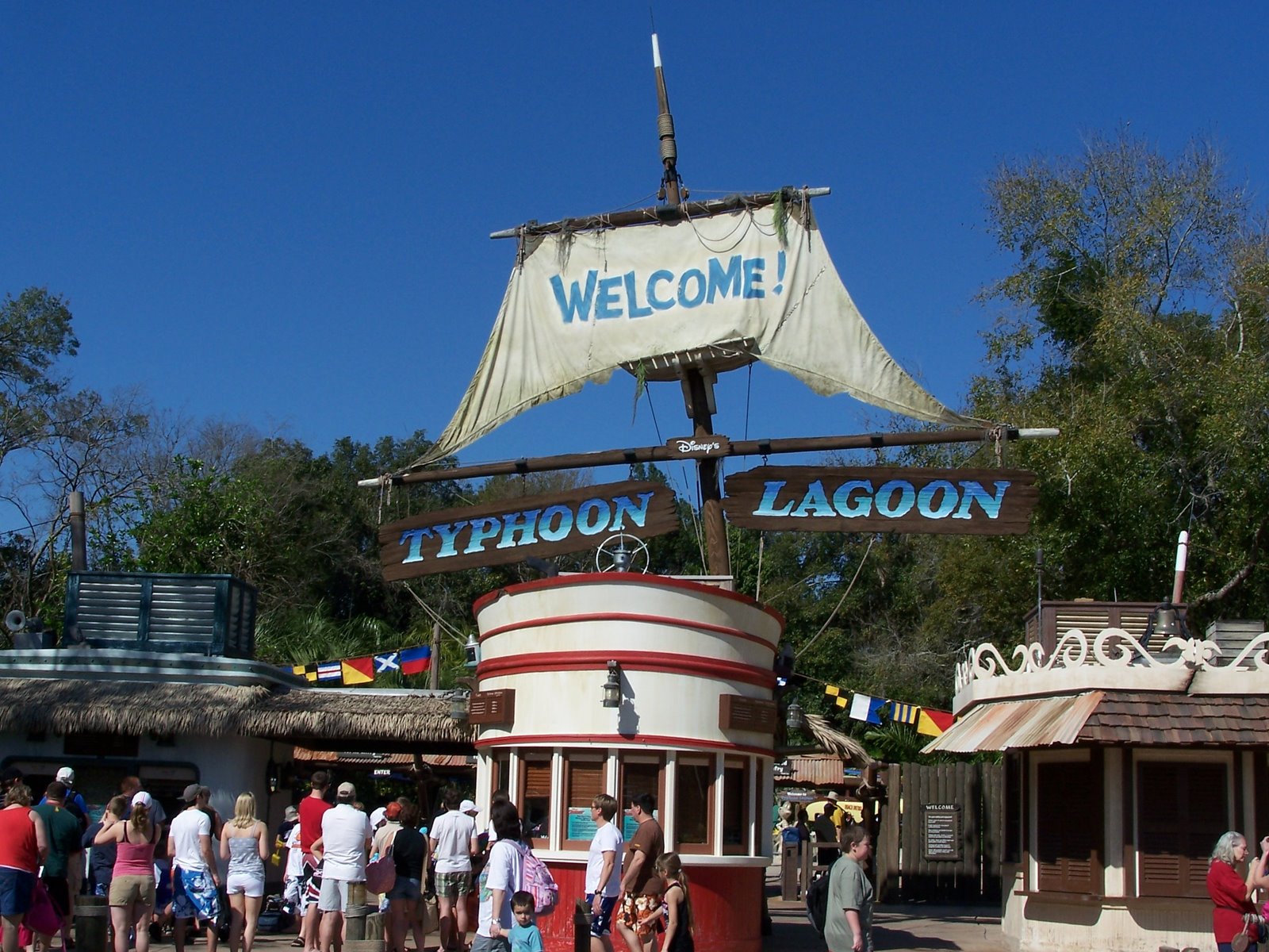 Typhoon Lagoon L'entr├®e de Typhoon Lagoon