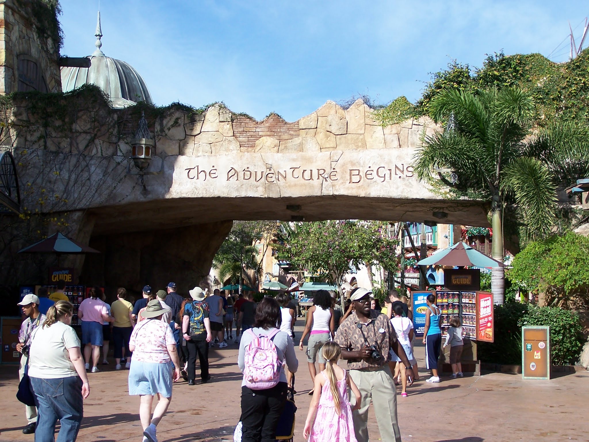 L'entrée de Islands of Adventure