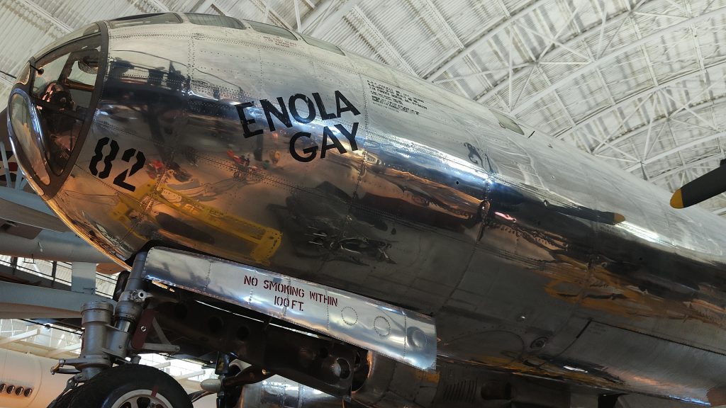 Enola Gay au Steven F. Udvar-Hazy Center