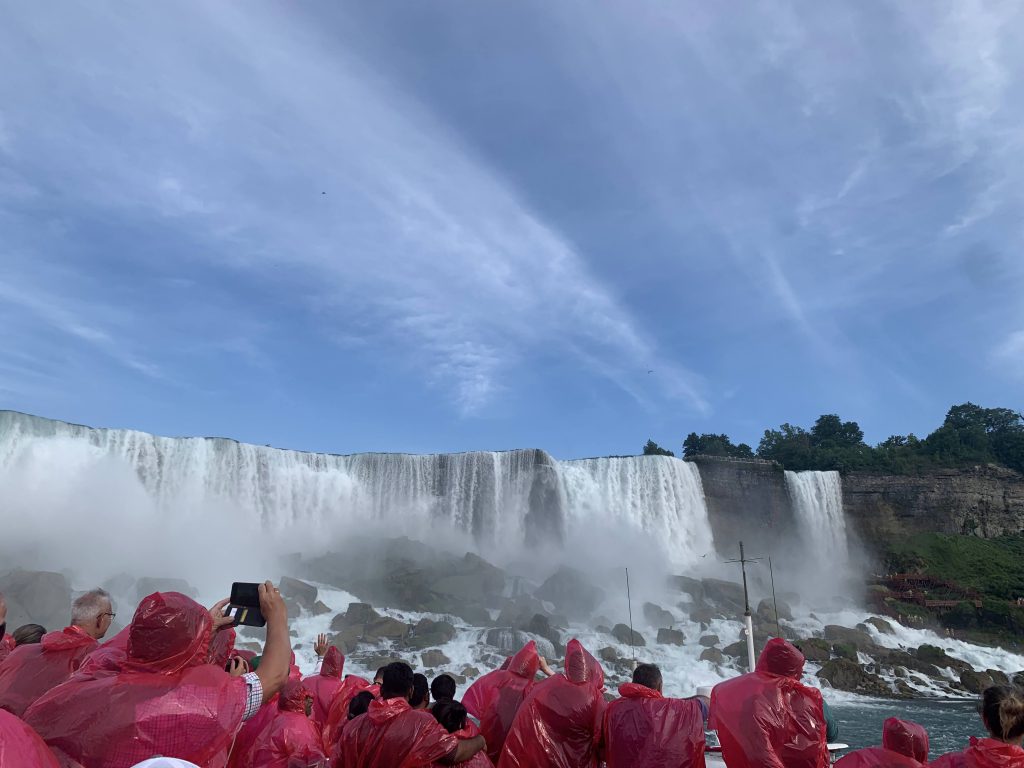 Croisière aux pieds des chutes