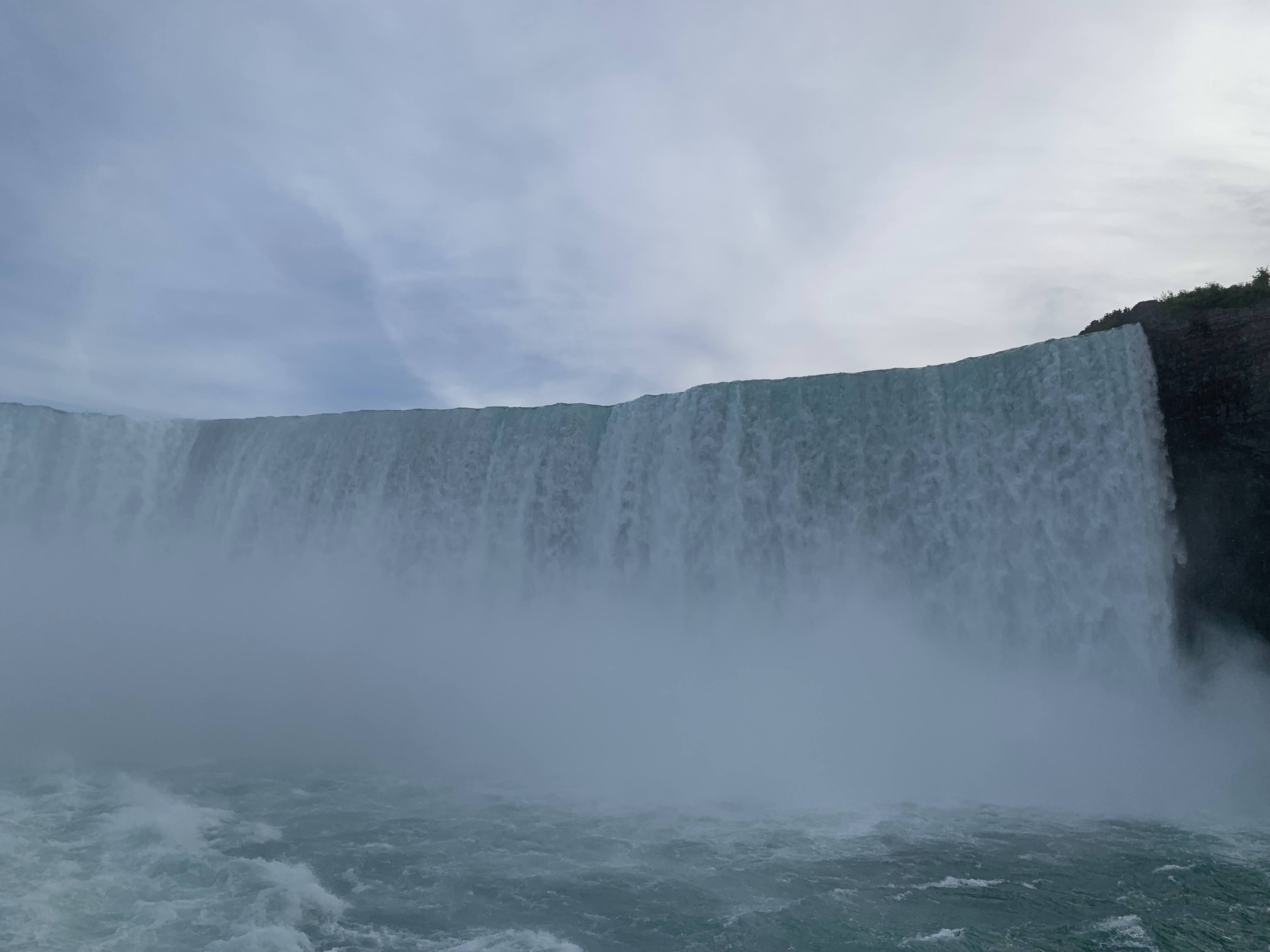 Croisière aux pieds des chutes