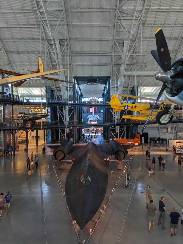 SR-71 Blackbird au Steven F. Udvar-Hazy Center