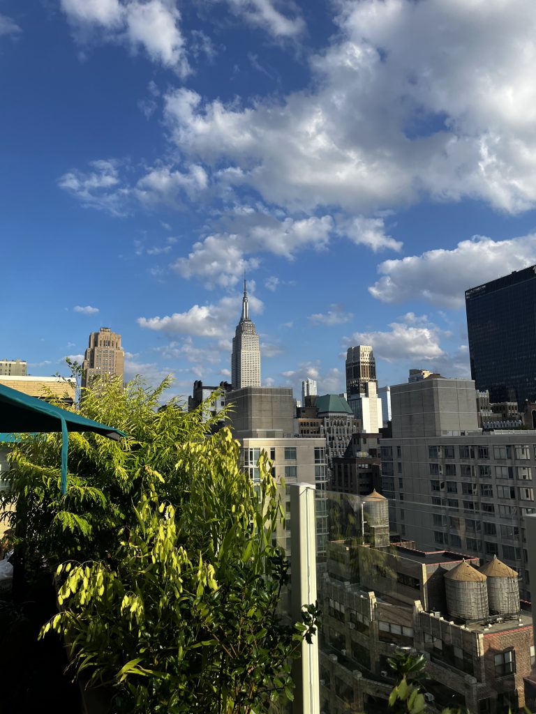 Empire State Building depuis le rooftop du Arlo Midtown