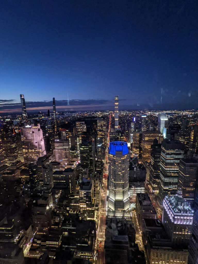 Manhattan depuis le Summit One Vanderbilt