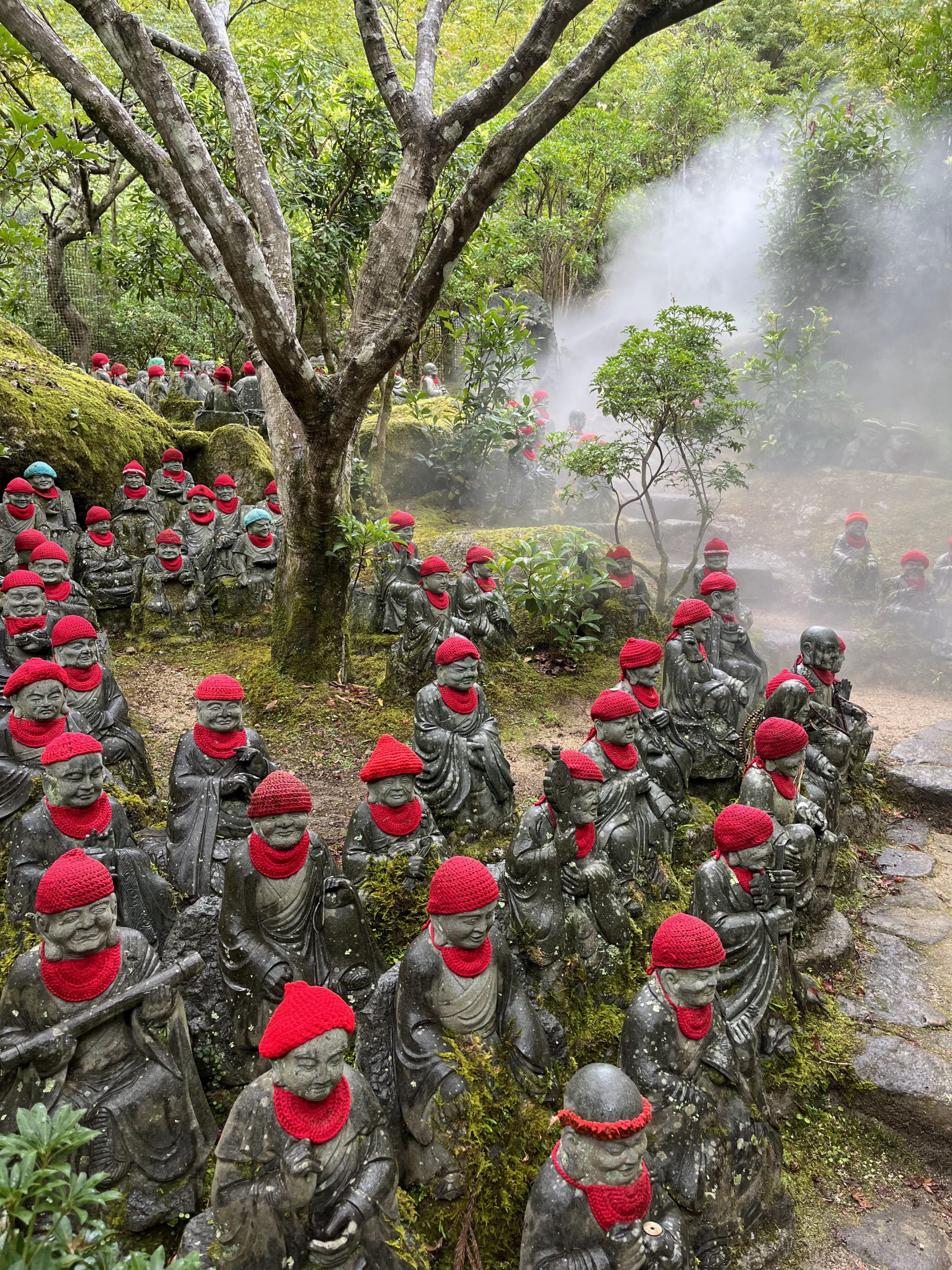 Statues de Bouddha au Daisho-in