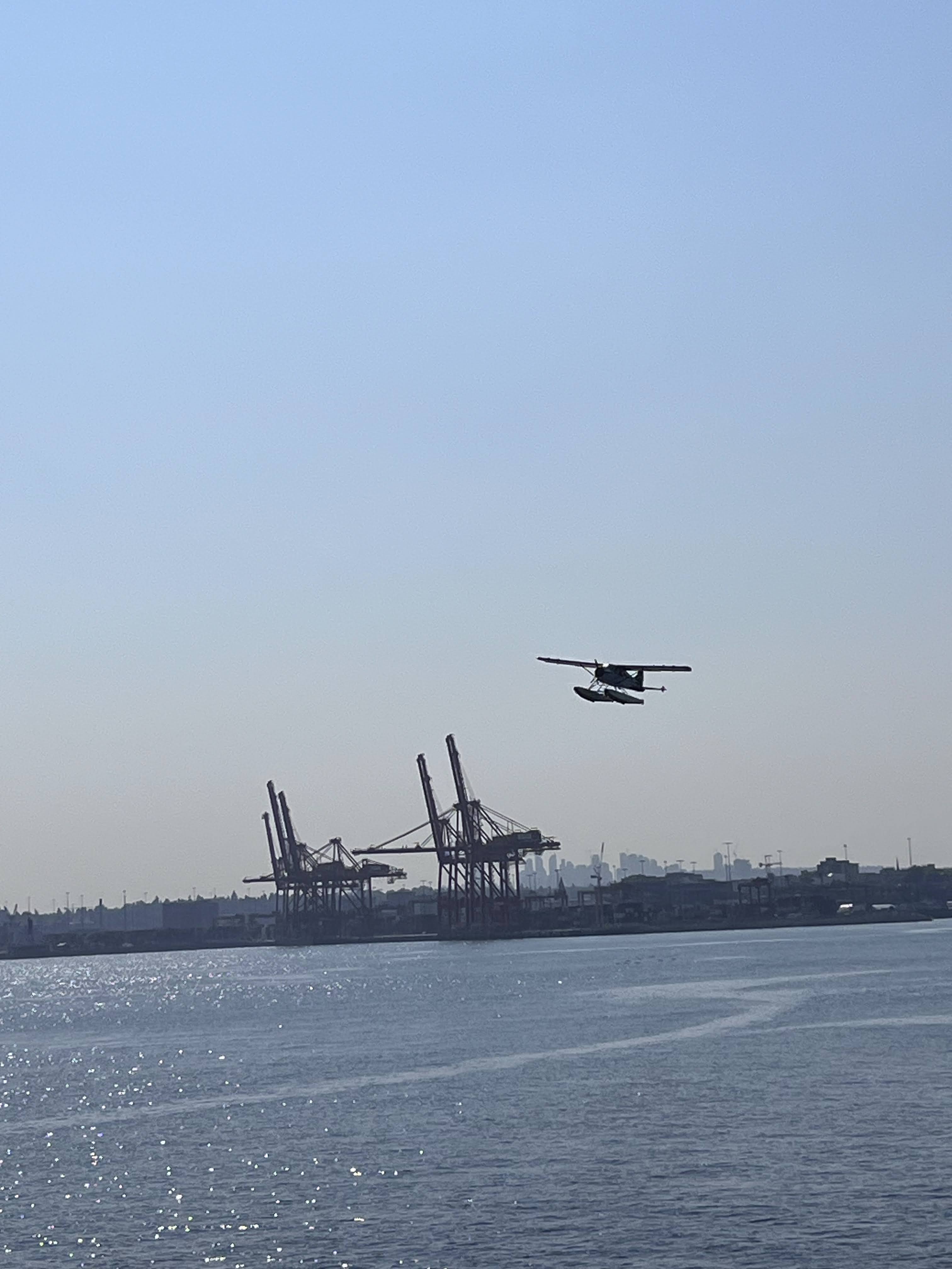 Décollage d'hydravion depuis Stanley Park