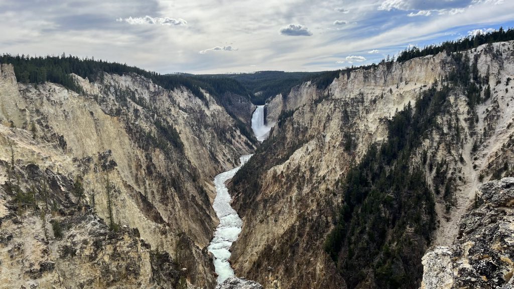 Artist Point au Canyon du Yellowstone