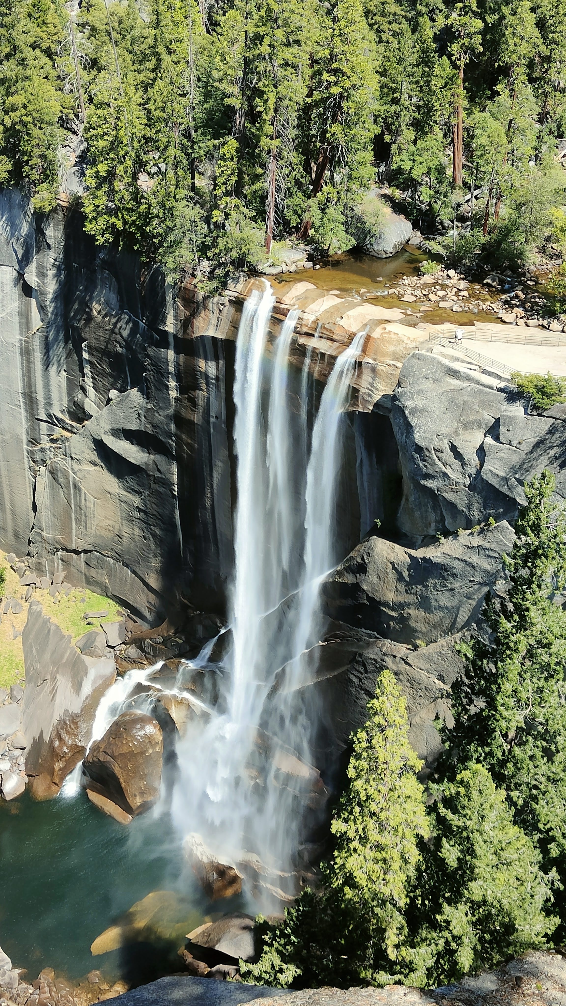Vernal Fall depuis John Muir Trail