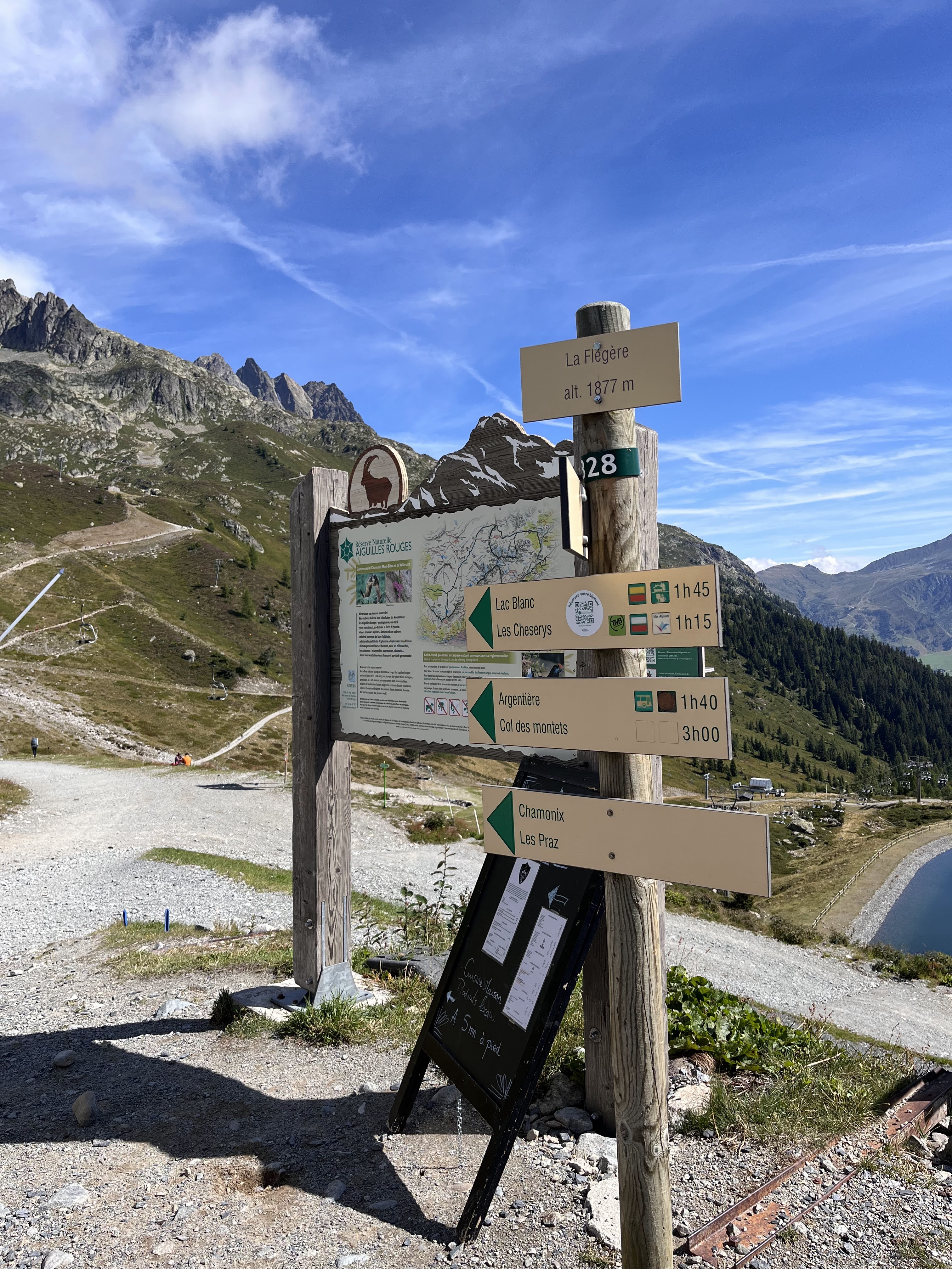 Vers le Lac Blanc