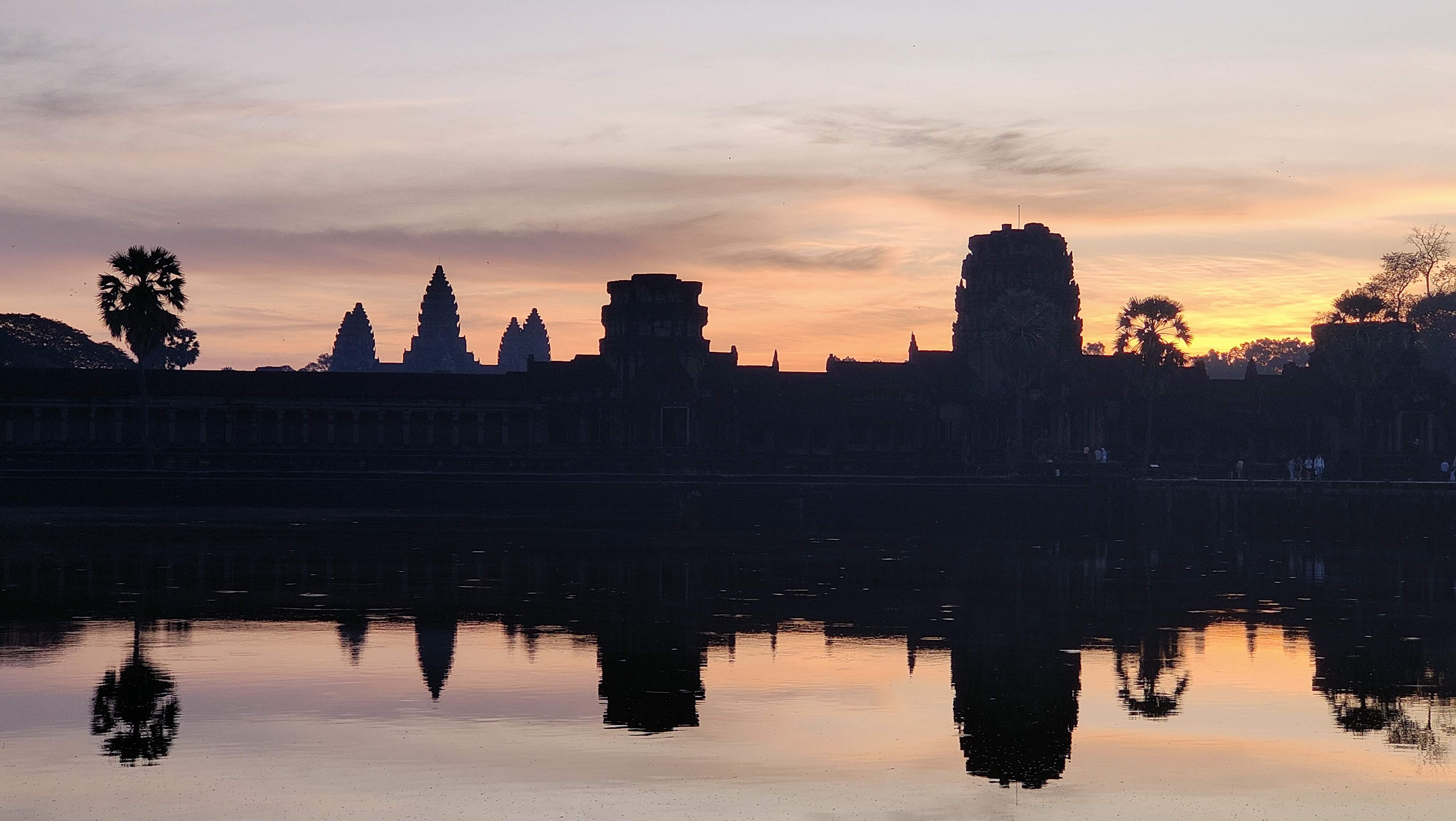 Lever de soleil sur Angkor Vat