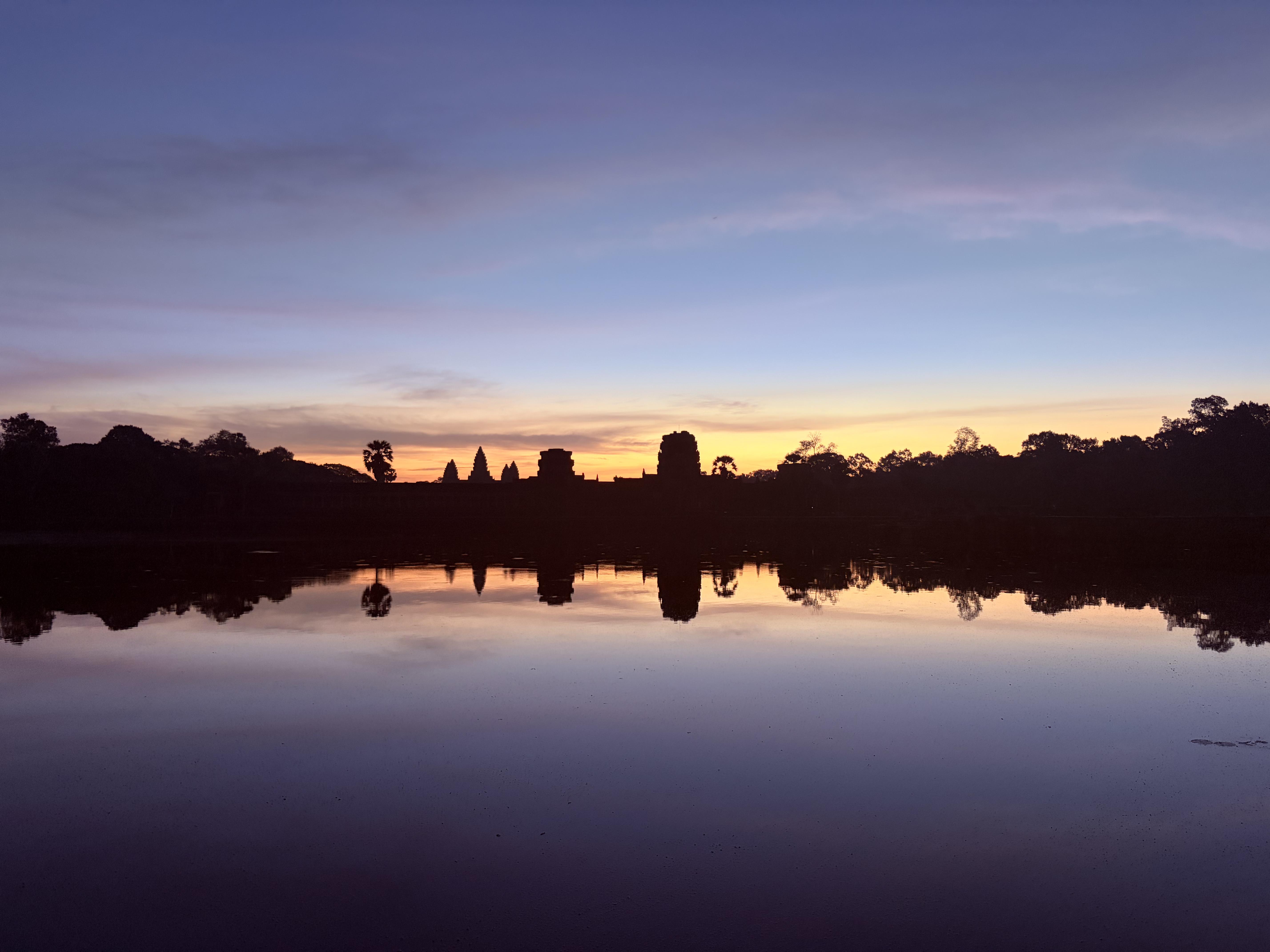 Lever de soleil sur Angkor Vat