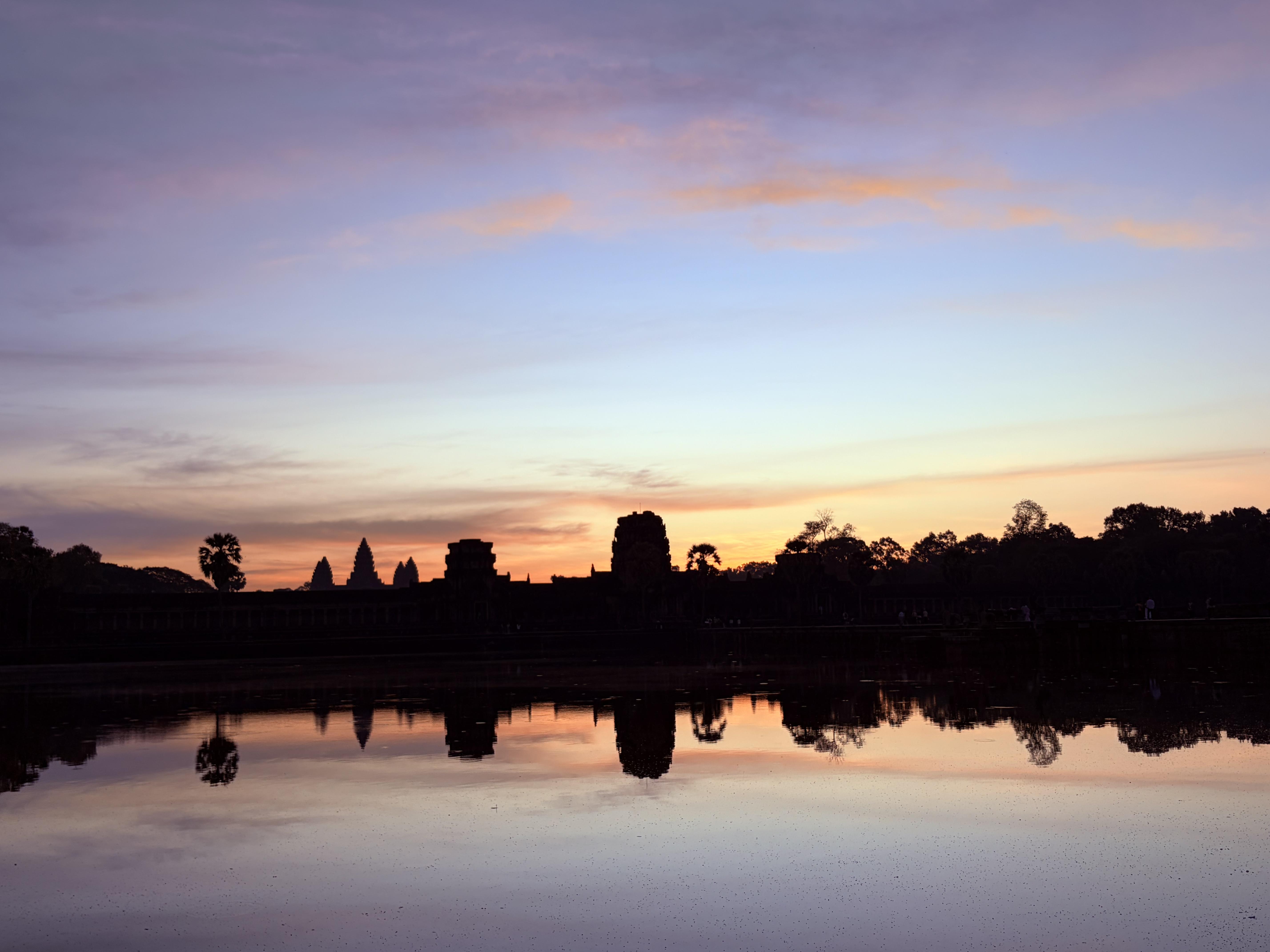Lever de soleil sur Angkor Vat