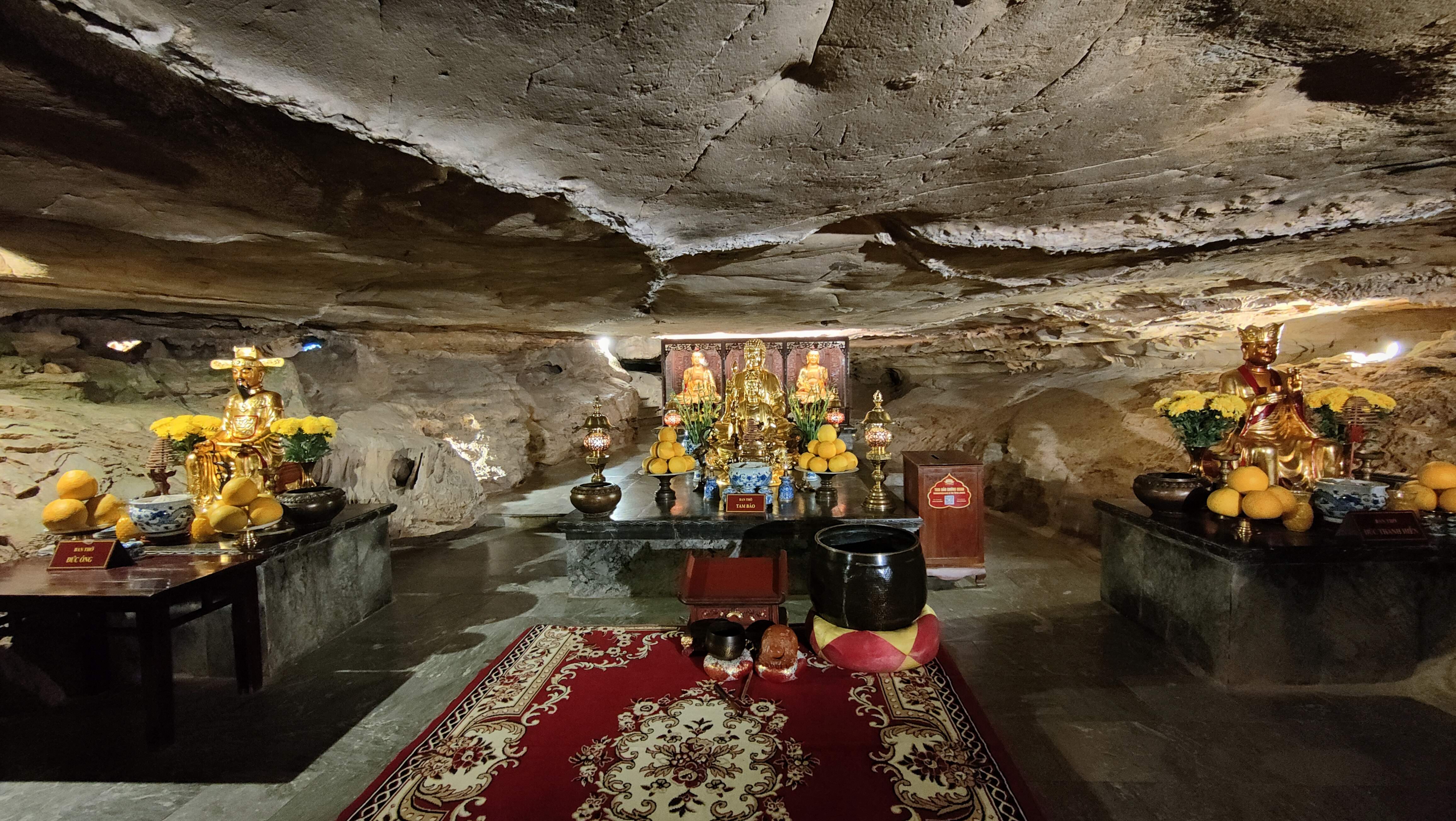 Grotte lumineuse