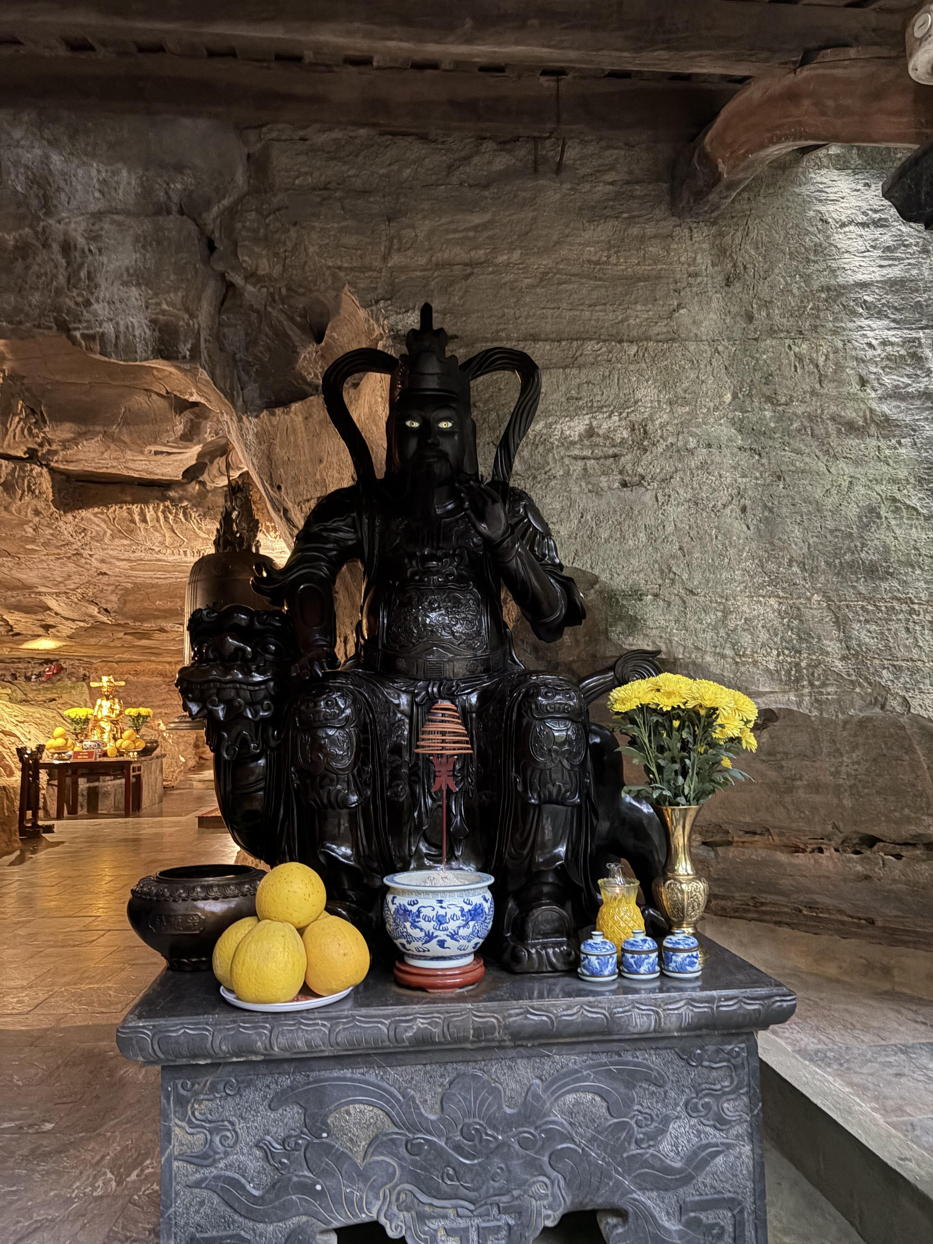Grotte lumineuse