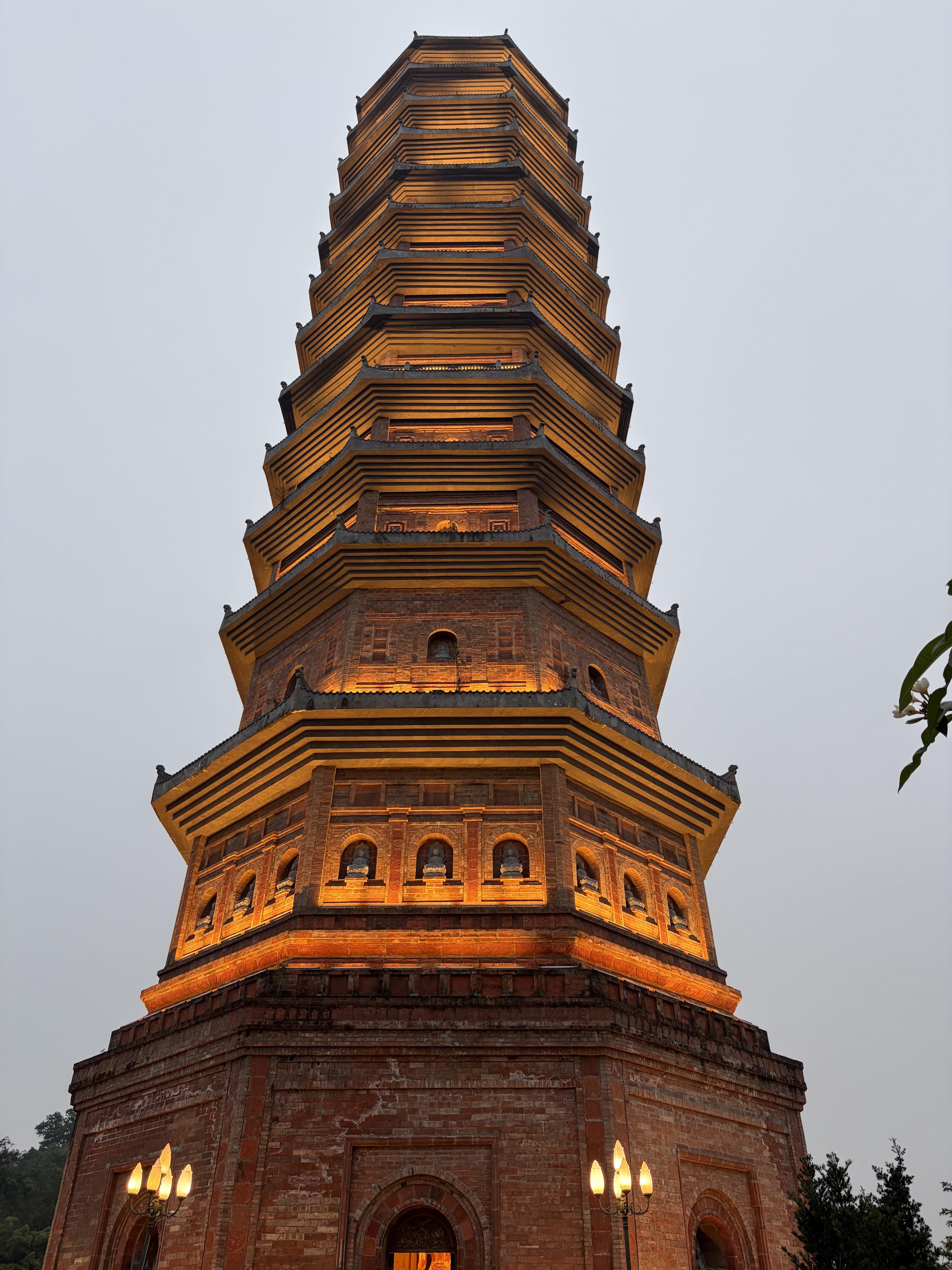 Stupa de la pagode de Bai Dinh